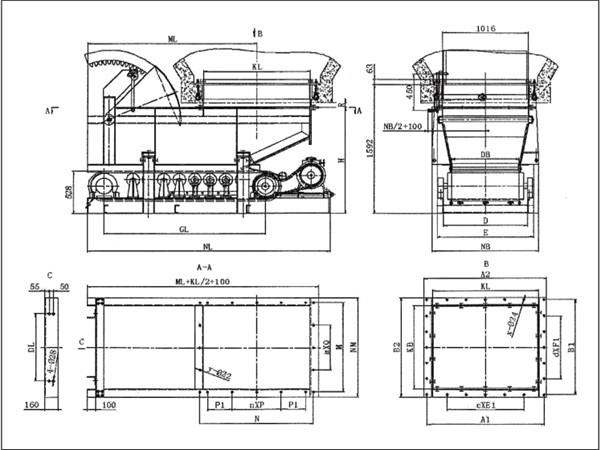 扇形閥門帶式（甲帶）給料機的承載能力較強、噪音低、整機使用壽命長